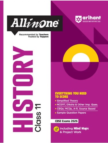 CBSE All in One History Class 11 Exam 2025-26